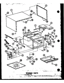 03 - Interior Parts parts for Amana Microwave MPP227 from AppliancePartsPros.com