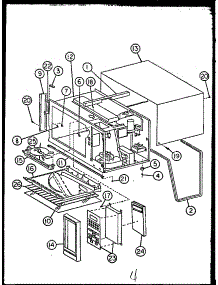 02 - Page 2 parts for Amana Microwave MPS22510 / MN01 from AppliancePartsPros.com