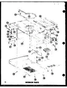 03 - Interior Parts parts for Amana Microwave MR-1W / P7234701M from AppliancePartsPros.com