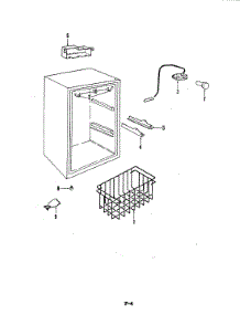 02 - Freezer Compartment parts for Maytag Freezer MRCV5 from AppliancePartsPros.com