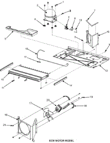 02 - Compressor parts for Maytag Refrigerator MSD2351HES from AppliancePartsPros.com