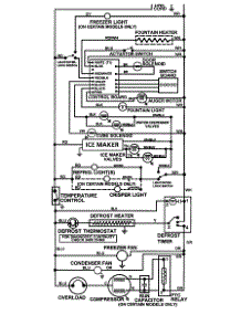 13 - Wiring Information parts for Maytag Refrigerator MSD2354FRA from AppliancePartsPros.com