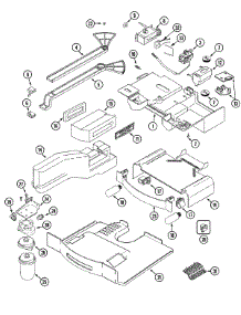 02 - Controls parts for Maytag Refrigerator MSD2458GEB from AppliancePartsPros.com