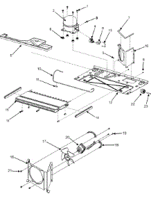 02 - Compressor parts for Maytag Refrigerator MSD2659KES from AppliancePartsPros.com