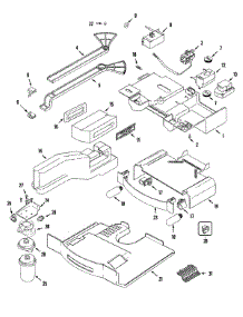 02 - Controls parts for Maytag Refrigerator MSD2737GRW from AppliancePartsPros.com