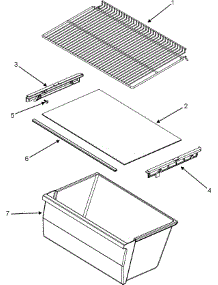 07 - Shelves & Accessories parts for Maytag Refrigerator MTB1502ARW from AppliancePartsPros.com