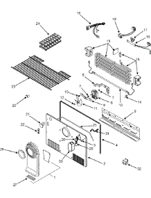 03 - Freezer Compartment parts for Maytag Refrigerator MTB1893ARB from AppliancePartsPros.com