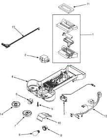 02 - Controls parts for Maytag Refrigerator MTB1893ARQ from AppliancePartsPros.com
