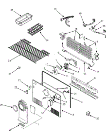 03 - Freezer Compartment parts for Maytag Refrigerator MTB1894ARW from AppliancePartsPros.com