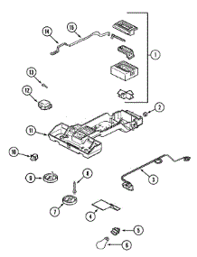 02 - Controls parts for Maytag Refrigerator MTB1943ARW from AppliancePartsPros.com