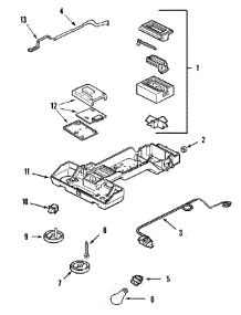 02 - Controls parts for Maytag Refrigerator MTB1953HEW from AppliancePartsPros.com