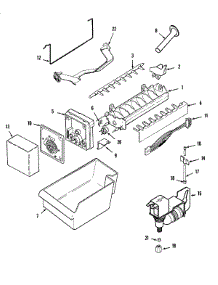 08 - Optional Ice Maker Kit-Uki1500axx parts for Maytag Refrigerator MTB2172HRW from AppliancePartsPros.com