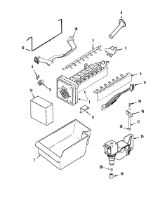 06 - Optional Ice Maker Kit-Uki1500axx parts for Maytag Refrigerator MTB2194ARW from AppliancePartsPros.com