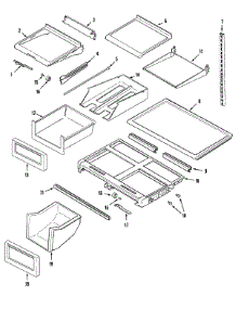 09 - Shelves & Accessories parts for Maytag Refrigerator MTB2656AEW from AppliancePartsPros.com