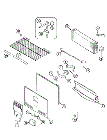 05 - Freezer Compartment parts for Maytag Refrigerator MTF1955GRQ from AppliancePartsPros.com