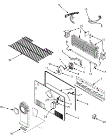 03 - Freezer Compartment parts for Maytag Refrigerator MTF2193ARQ from AppliancePartsPros.com
