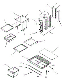09 - Shelves & Accessories parts for Maytag Refrigerator MTF2196AEB from AppliancePartsPros.com
