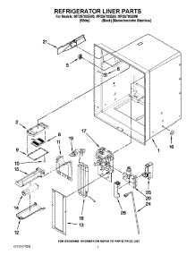 02 - Refrigerator Liner Parts parts for Maytag Refrigerator MFI2670XEB0 from AppliancePartsPros.com