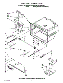 06 - Freezer Liner Parts parts for Maytag Refrigerator MFI2670XEB0 from AppliancePartsPros.com