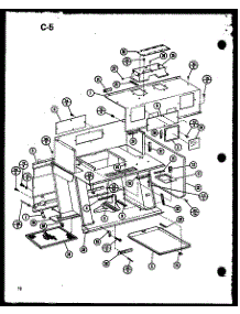 05 - Page 5 parts for Amana Microwave MVH-700 / P7540902M from AppliancePartsPros.com