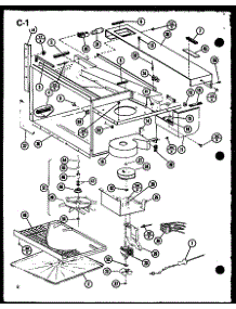 03 - Page 3 parts for Amana Microwave MVH-900 / P7540903M from AppliancePartsPros.com