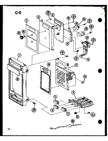 06 - Page 6 parts for Amana Microwave MVH-900 / P7540903M from AppliancePartsPros.com
