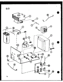 04 - Page 4 parts for Amana Microwave MVH-9T / P7540901M from AppliancePartsPros.com