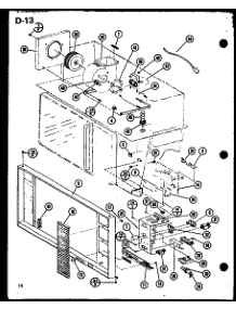 06 - Page 6 parts for Amana Microwave MVH-9T / P7540905M from AppliancePartsPros.com