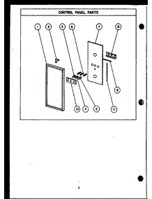 06 - Page 2 parts for Amana Microwave MVP211 from AppliancePartsPros.com