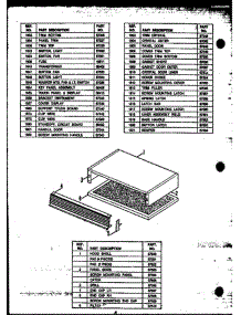 02 - Page 2 parts for Amana Microwave MWD365 from AppliancePartsPros.com