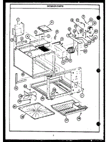 04 - Interior Parts parts for Amana Microwave MWP211 from AppliancePartsPros.com