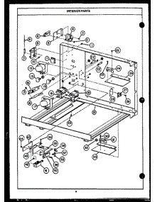 05 - Interior Parts parts for Amana Microwave MWP211 from AppliancePartsPros.com