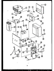 04 - Electrical Parts parts for Amana Microwave MWR212 from AppliancePartsPros.com