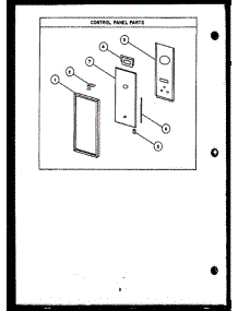 02 - Control Panel Parts parts for Amana Microwave MWR213 from AppliancePartsPros.com