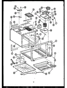 05 - Interior Parts parts for Amana Microwave MWR213 from AppliancePartsPros.com