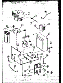 02 - Electrical Parts parts for Amana Microwave MWR214 from AppliancePartsPros.com