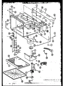 03 - Interior Parts parts for Amana Microwave MWR214 from AppliancePartsPros.com