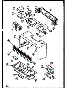 02 - Page 2 parts for Amana Microwave MWT4661WW / P1119115M from AppliancePartsPros.com