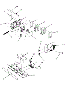 03 - Controls parts for Maytag Refrigerator MZD2663KEQ from AppliancePartsPros.com