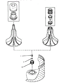 08 - Drive Bell (Change) parts for Amana Washer NA4821 from AppliancePartsPros.com