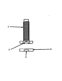 12 - Leveling Leg (Change) parts for Amana Washer NA6821 from AppliancePartsPros.com