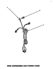 21 - Wire Harnesses & Power Cord parts for Amana Washer NA6821 from AppliancePartsPros.com