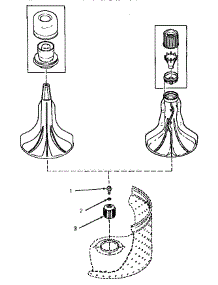 08 - Drive Bell (Change) parts for Amana Washer NA8831 from AppliancePartsPros.com