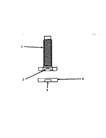 12 - Leveling Leg (Change) parts for Amana Washer NA8831 from AppliancePartsPros.com