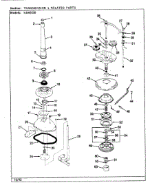 07 - Transmission & Related Parts (Rev. F-K) parts for Maytag Washer NAW2030H from AppliancePartsPros.com