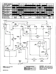 10 - Wiring Information (Series 12) parts for Amana Dryer NDE5800AYW from AppliancePartsPros.com