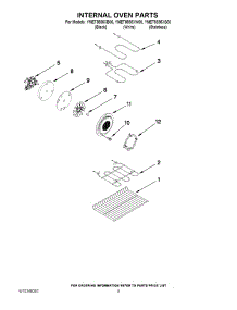 06 - Internal Oven Parts parts for Maytag Range YMET8885XW00 from AppliancePartsPros.com