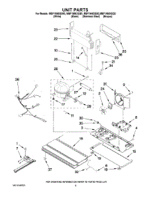 06 - Unit Parts parts for Maytag Refrigerator MBF1958XEB0 from AppliancePartsPros.com