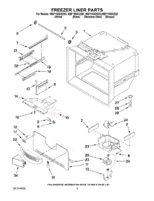 02 - Freezer Liner Parts parts for Maytag Refrigerator MBF1958XES0 from AppliancePartsPros.com