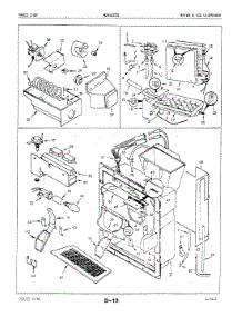 04 - Water & Ice Dispenser parts for Maytag Refrigerator NDNS229GH / 5N65A from AppliancePartsPros.com
